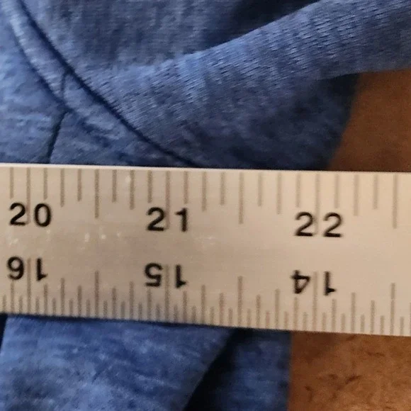 Under‎ Armour UA Mens Blue ColdGear Hooded Pullover Sweatshirt Activewear Size L - Picture 13 of 15